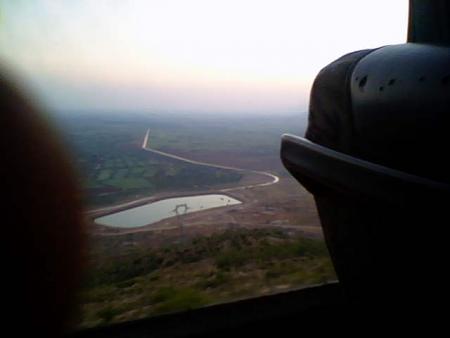 en haut